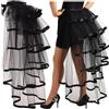 GRACEART Victorian Steampunk Nero Trambusto tutù in Pizzo Cintura Sottogonna