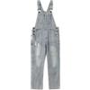 KIDSCOOL SPACE KIDSCOOL Salopette Denim Bambina Strappata Bretelle Regolabili con Tasche | Bretelle regolabili, lavaggio strappato, tasca sul pettorale e bottoni laterali per una salopette comoda ogni giorno