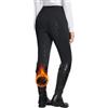 baleaf Pantaloni termici da equitazione da donna, con seduta completa, foderati in pile, tasche posteriori
