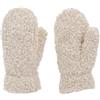 styleBREAKER Muffole donna in pile effetto teddy | Guanti senza dita, vestibilità elastica per circonferenza mano 16-21 cm, lunghezza 25 cm, pollice 9 cm.