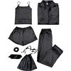 Jamron Ragazze Bambine 7PCS Raso Set Pigiama Primavera Estate Top & Pantaloni Indumenti da Notte