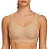AGONVIN Sport-BH Extreme Control Reggiseno Donna Senza Ferretto Beige 5C