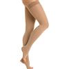 Relaxsan M1170A (Beige 1-S) Calze autoreggenti microfibra classe 1 - K1 punta aperta compressione graduata