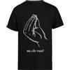 Generico Ma Che Vuoi Italian Hand Gesture T-Shirt Oversize Unisex Nera Baggy Tee