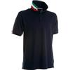 ATELIER DEL RICAMO Polo Uomo NAION Italia Payper-L-Blu Navy