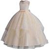Generico Vestito Bambina Fiore Bianca Nozze Pageant Damigella d'Onore Toga 3-10 Anni
