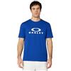 Oakley Maglietta da Uomo, Blu Cristallo., M