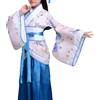 Generico Kimono Robe Giapponese per Bambini, Ragazze Chimono Tradizionale Yukata Abito, Giapponese Cosplay Vestito con Accessori per Feste Festival