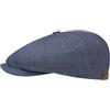 Stetson Hatteras Coppola Lino Berretto con Fodera Cotone Protezione UV 40+ Donna Uomo Primavera Estate