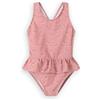 Monnëka Costume Bambina Incrociato Intero con Protezione Solare UPF50+ | Costume intero incrociato per bambina con UPF 50+. Leggero, comodo e ad asciugatura molto rapida.