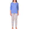 o-day Coconuda Pigiama Donna Cotone Leggero 100% - Ideale per Primavera e Mezze Stagioni - S-XL