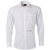 bubbleshirt Camicia da Uomo Bianca con Iniziale Ricamata Personalizzabile