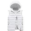 Peuignao Gilet Imbottito Uomo Invernale Giubbotto smanicato Uomo Giubbino Smanicato Casual Puffer Gilet Trapuntato con Cappuccio Uomo Imbottiti Giacca senza Maniche Giacchetto Cappotto smanicato Uomo XXL