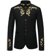pvucpot Costume da principe da uomo blazer gotico steampunk frack cappotto uomo smoking festa vestito medievale vittoriana retrò giacca