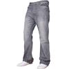 APT Mens Basic Blue Bootcut gamba larga svasata lavoro casual jeans grandi