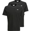 Fila Maglietta da Uomo Brod Tee/Double Pack, Nero, S
