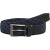 RED BRIDGE Cintura elastica per uomini e donne Intrecciata Stretch belt unisex