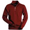 ATELIER DEL RICAMO Felpa Uomo A Mezza Zip Miami Payper-L-Bordeaux