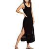 LikeJump Vestito Donna Crochet Cardigan Copricostume Maxi Abito Bohemien Costume da Bagno Kimono