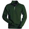 ATELIER DEL RICAMO Felpa Uomo A Mezza Zip Miami Payper-L-Verde