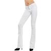 Toocool - Jeans Donna Push up Pantaloni Zampa Elefante Campana Slim Sexy F36-M6129 [M,Bianco]