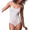 Intimitaly Confezione da 2 Body Canotta Donna Cotone Spalla Larga e Spalla Stretta Body Canotta Intimo Cotone Maglia Intima (Body Canotta Bianca Spalla Stretta, 5/XL)