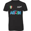 Bughyprint Tshirt Maglia Maglietta Uomo NA Napoli 4 Again Tricolore Campioni d'Italia