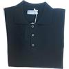 Dritto&Rovescio Polo Manica Lunga con Bottoni - Lana Pettinata - Made in Italy - dalla M alla 5XL (Blu, L)