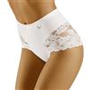 Wolbar Mutande Femminili A Vita Alta WB406, Bianco,XXL