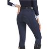 GIYXHU Pantaloni da Equitazione Pantaloni da Equitazione Primaverili ed Estivi Donna, in Maglia, Elasticizzati, Aderenti, in Silicone, Traspiranti(Blue,M)