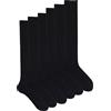 Ciocca Calze Lunghe Uomo in Caldo Cotone Ritorto, Set 6 Paia, Calzini Eleganti e Resistenti per Tutte le Stagioni [S012LTP_020_11_1]