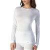 Risalti Maglia Termica Donna Manica Lunga Energy - Intimo Termico Traspirante a Compressione, Senza Cuciture ed Etichette per Sci, Trekking, Running, Ciclismo - Made in Italy