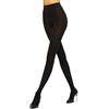 Wolford, Collant Nero 66 denari, Velvet De Luxe, Opache, Massima elasticità, Confortevole cinturino ampio e morbido con logo (M)