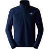 THE NORTH FACE - Maglia in pile Resolve da uomo con zip a un quarto - Summit Navy