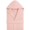 o-day Accappatoio Nido D'Ape Donna e Accappatoio Nido D'Ape Uomo in Cotone con Cappuccio Tasche e Cintura, Leggero e da Viaggio S-XXXL (IT, Testo, S, Regular, Regular, Modello 5 - Rosa)