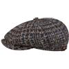 Stetson Hatteras Hoback Coppola Oversize screziata Multicolore Berretto Newsboy Uomo Autunno Inverno