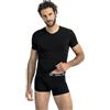 Armata di mare 2 Maglie uomo scollo a V in fresco tessuto di bambù art. GT2255