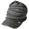 CHARM Berretto con Visiera Invernale in Cotone, Cappello A Maglia Larga Protezione Raggi UV, Berretto Donna E Uomo per Tutte Le Stagioni