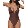 CUPSHE Costume da Bagno Intero Monospalla Candy Rain da Donna