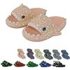 Chagoo Galaxy Shark Slides Cloud Glow in the Dark Pantofole Donna Uomo con Suola Spessa da Spiaggia Fluorescenti