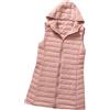 JIEDOUKEJI Gilet Piumino Donna Leggero Lungo Gilet Trapuntato con Cappuccio Giubbotto Imbottito smanicato Invernale Giubbino smanicato Giacca Giacche Imbottiti Piumini senza Maniche Donna Piuma Taglie Forti