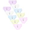 TupTam Mutande Bambina 10 Pezzi - Mutandine Bambina in Cotone Morbido - Ampia Scelta di Colori e Design, Unicorno Cavalluccio Marino Rosa Giallo Blu Ecru Lil, 92-98