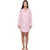 R Revise RE-636 Camicia da notte da donna - Pigiama - 100% cotone -, S-M