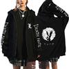 kewing Felpa con Cappuccio con Cerniera Death Note Anime per Donna Felpa con Cappuccio Oversize da Uomo