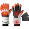 Generic Guanti Riscaldati USB per Donne Uomini, Guanti Touch Screen Invernali, 3 Livelli Temperatura, Impermeabili & Antivento, Ideali per Sci, Moto, Ciclismo e Guida