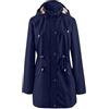MJGkhiy Giacca Impermeabile Donna Leggera Lunga Giacca a Vento Pioggia Trekking Trench Antipioggia Con Cappuccio Sportivo Antivento Giacche Taglie Forti Corsa Giubbotto Viaggio Raincoat Campeggio