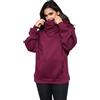 KENAIJING Felpa con Cappuccio in Pile con Sciarpa per Donna | Pullover Oversize Cotone Hoodie Casual Autunno Inverno Donna
