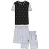 hermet pigiama uomo corto in cotone mezza manica JUVENTUS art. J10 3000 (nero, XL)
