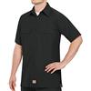 Red Kap Men's Short Sleeve Industrial Work Shirt Camicia con Colletto Abbottonato da Lavoro Uomo (Pacco da 1)