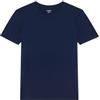 YAMAMAY - Maglia Girocollo Maniche Corte, Uomo, Blu Notte, Monocromo, 91% Modal 9% Elastan